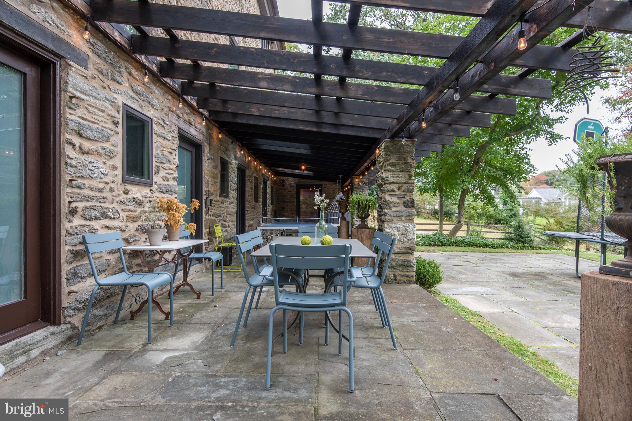 600 St Andrews Road Philadelphia, PA 19118 - Photo 46 of 60 Rear exterior patio