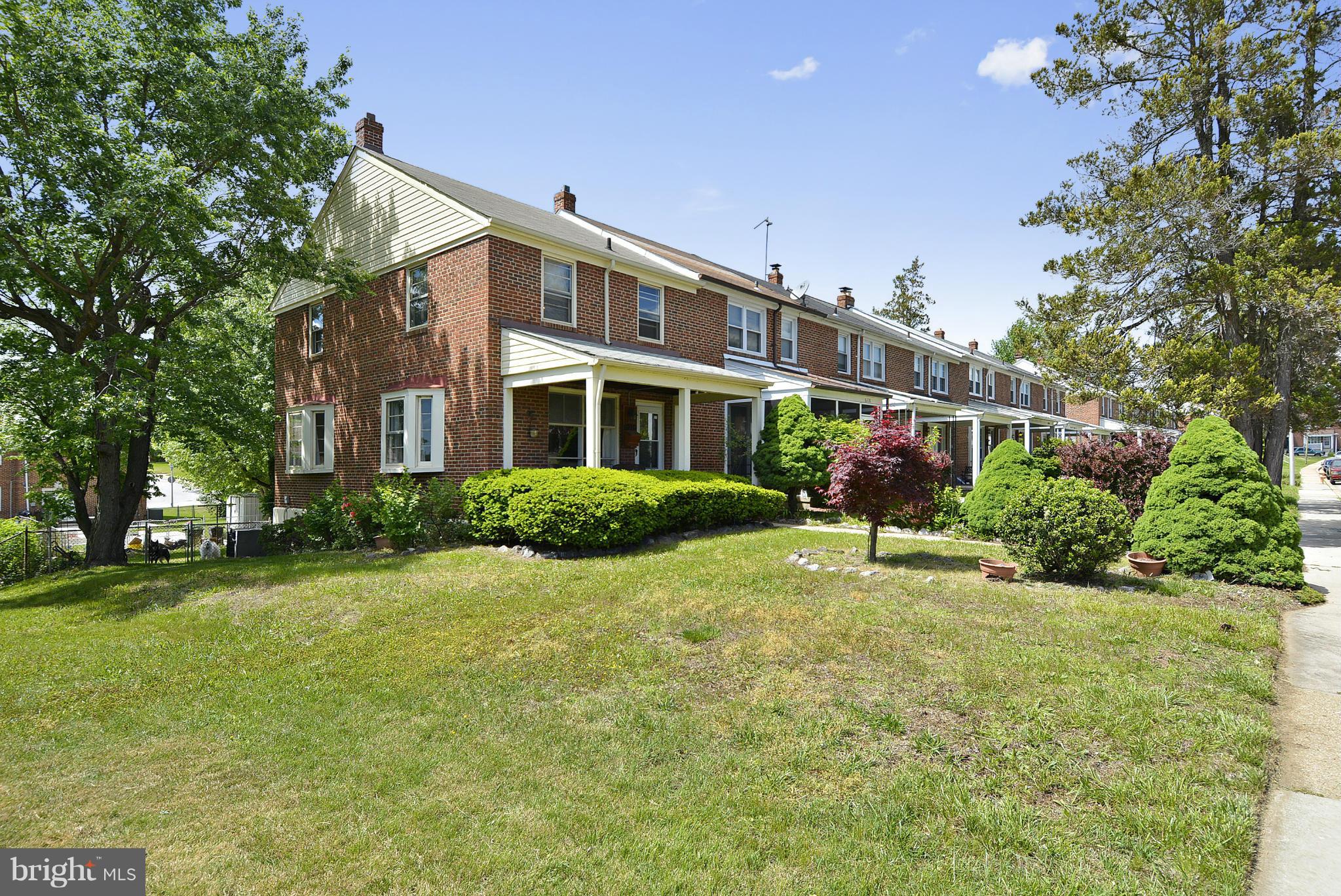 6116 Marlora Road Baltimore, MD 21239 - Photo 11 of 20 a view of a house with a yard