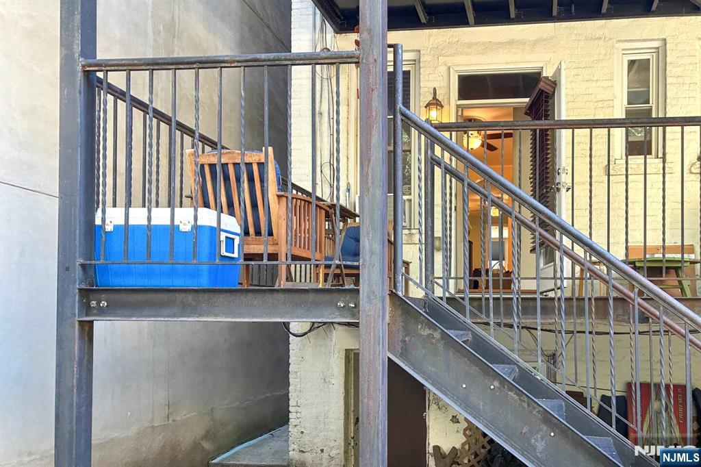 608 Madison Street, Unit 2 Hoboken, NJ 07030 - Photo 20 of 24 a view of balcony with wooden floor and furniture