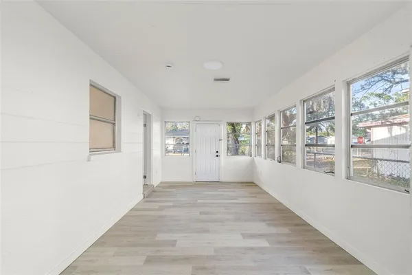 a house that has a tree in it