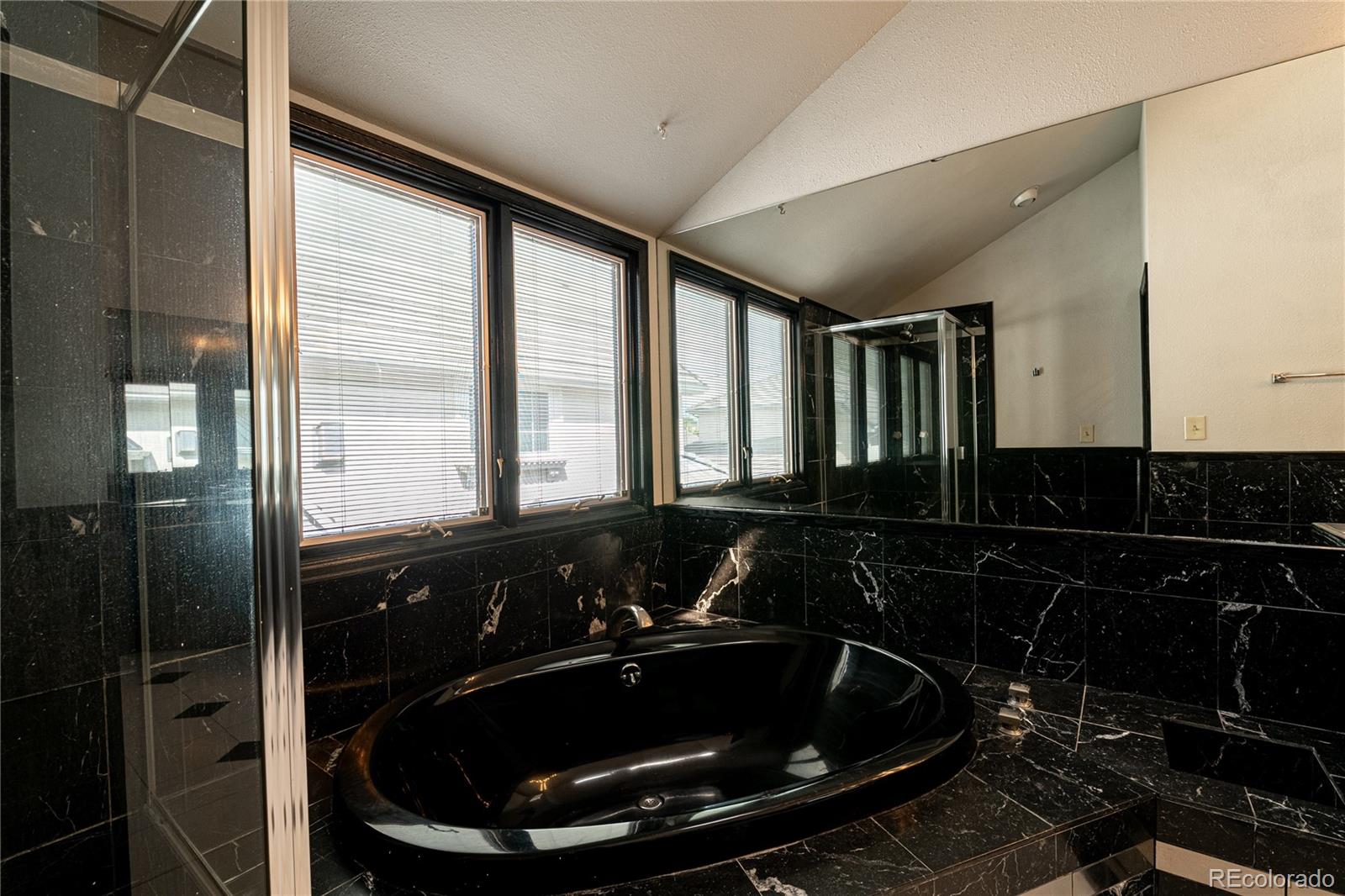 541 Monroe Street, Unit B Denver, CO 80206 - Photo 25 of 37 a bathroom with a sink and a bathtub