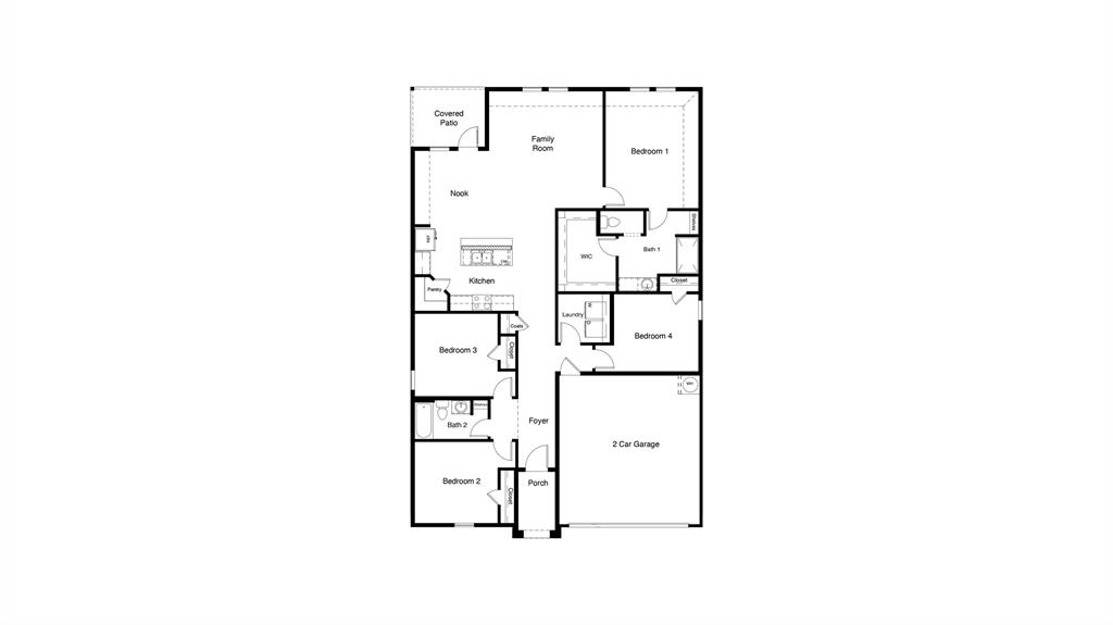 141 MLM Parkway Bridgeport, TX 76426 - Photo 35 of 35 a picture of a floor plan