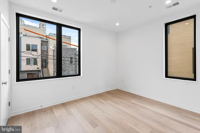wooden floor in an empty room