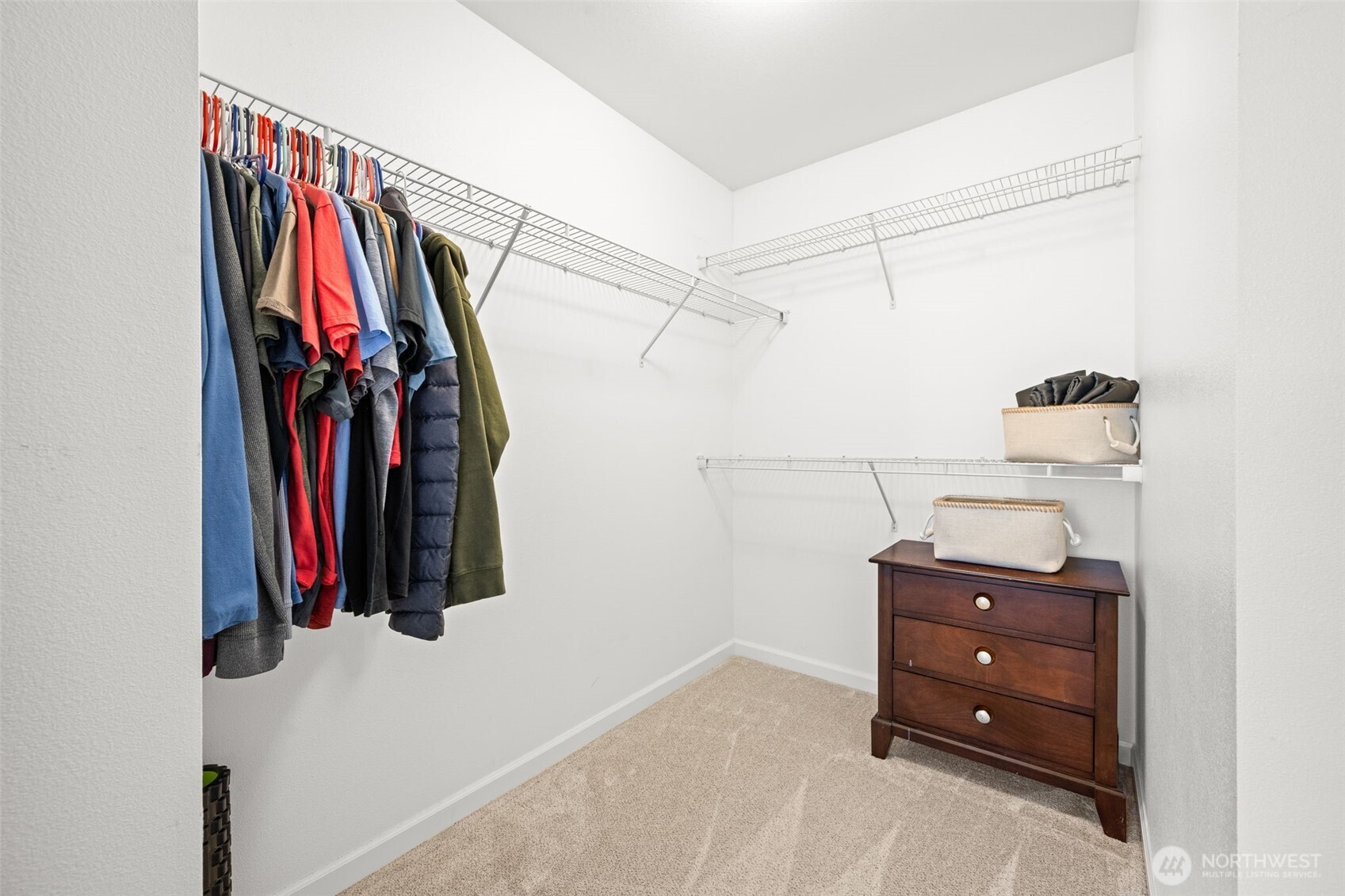 401 East Sunset Ridge Road Union, WA 98592 - Photo 21 of 37 a view of walk in closet with clothes and shoes