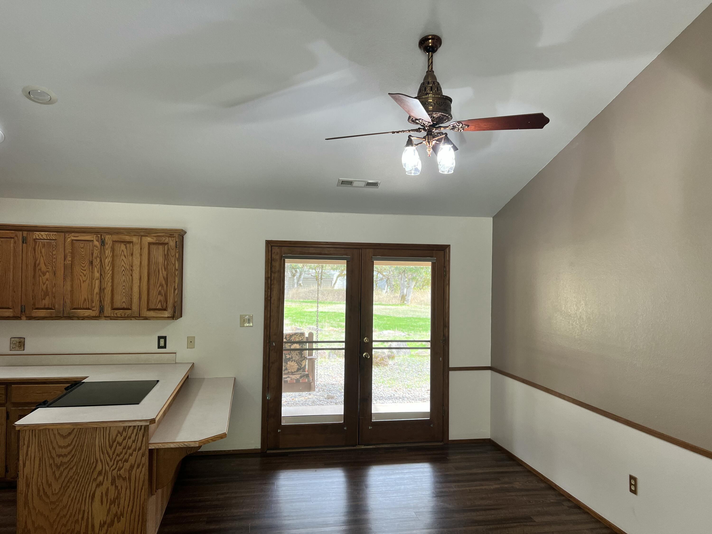 355 Bond Road Shady Cove, OR 97539 - Photo 4 of 29 French doors and ceiling fan