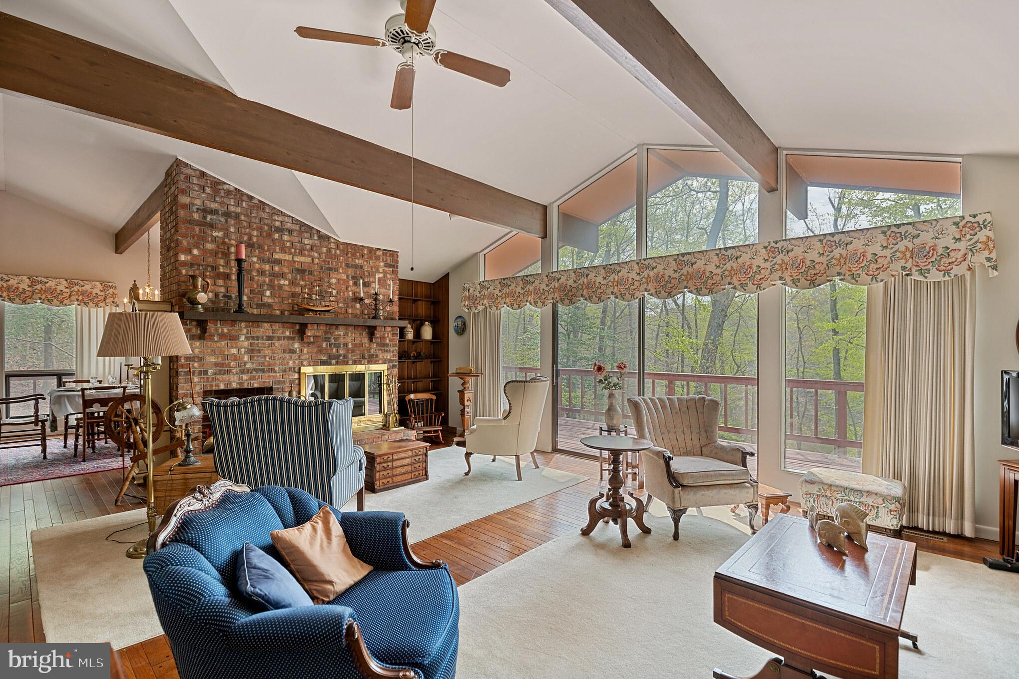 615 Running Fox Road Lusby, MD 20657 - Photo 6 of 30 Large Living room with amazing views