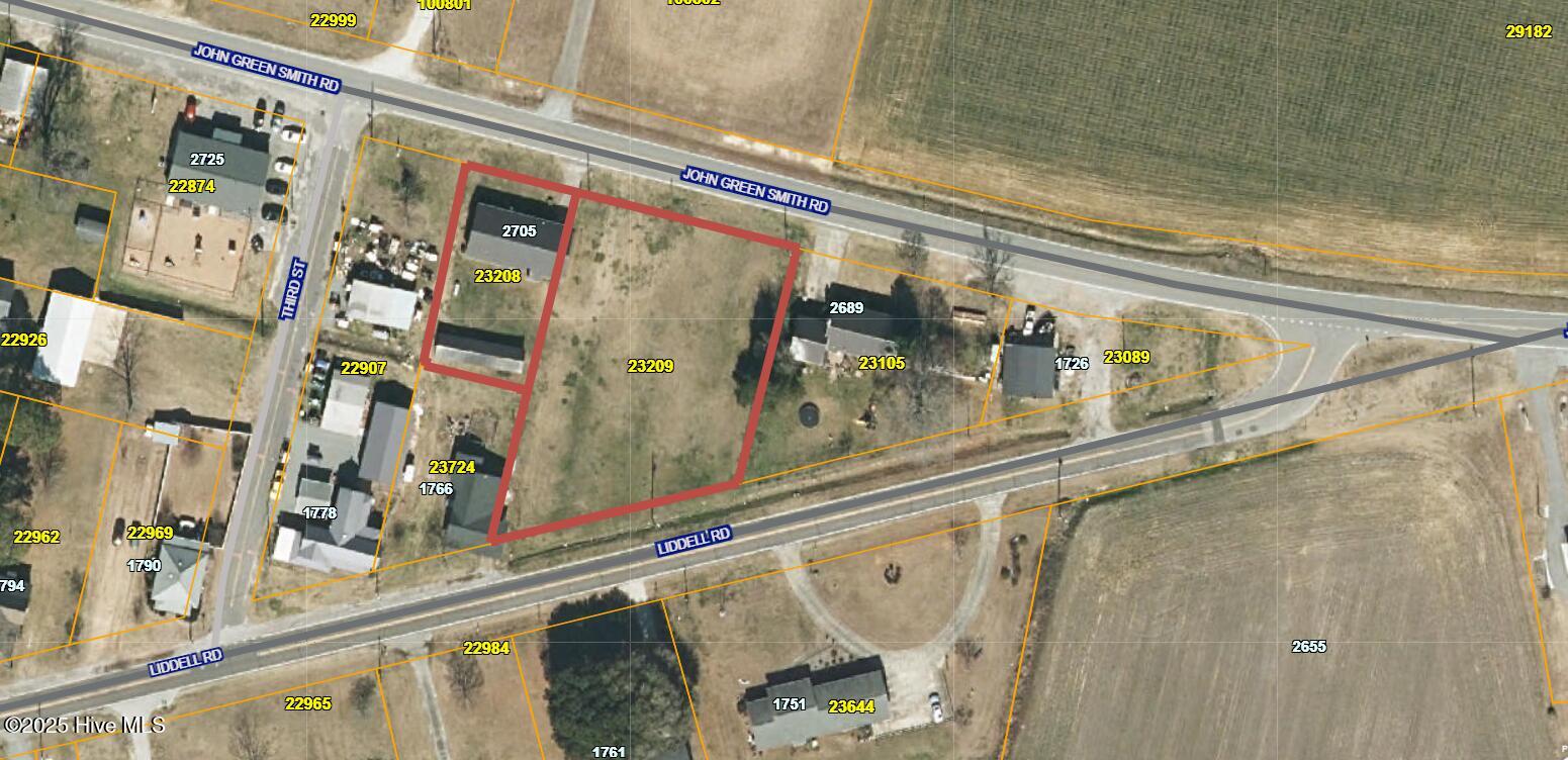 2705 John Green Smith Road Deep Run, NC 28525 - Photo 53 of 53 gis pic - 2705 John Green Smith