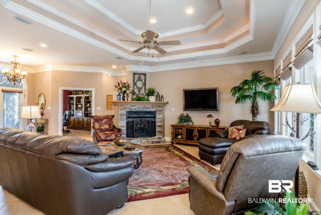 9563 Dornock Lane Foley, AL 36535 - Photo 11 of 30 Cozy Gas-Logs Fireplace