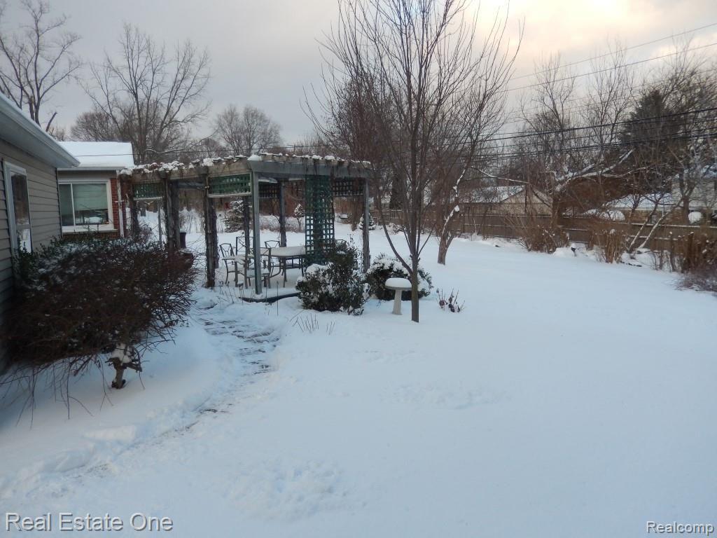 111 East Maryknoll Road Rochester, MI 48309 - Photo 16 of 20 View one of backyard, plenty of room for all year fun.