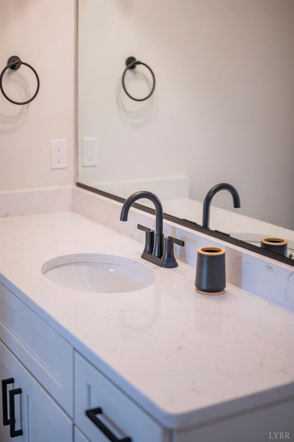 536 Leesville Road, Unit 207 Lynchburg, VA 24502 - Photo 43 of 47 a bathroom with a sink and mirror