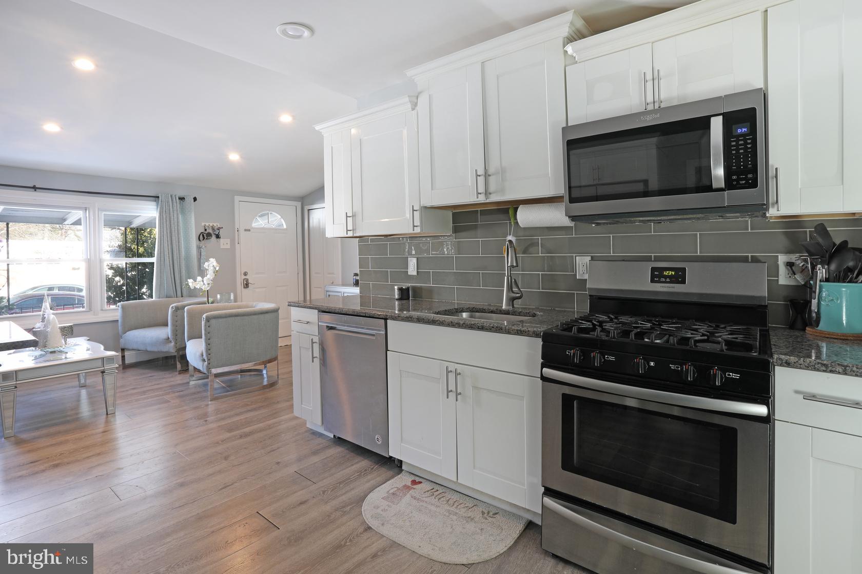 508 Estate Road Maple Shade, NJ 08052 - Photo 3 of 16 Open Kitchen and Living Room view