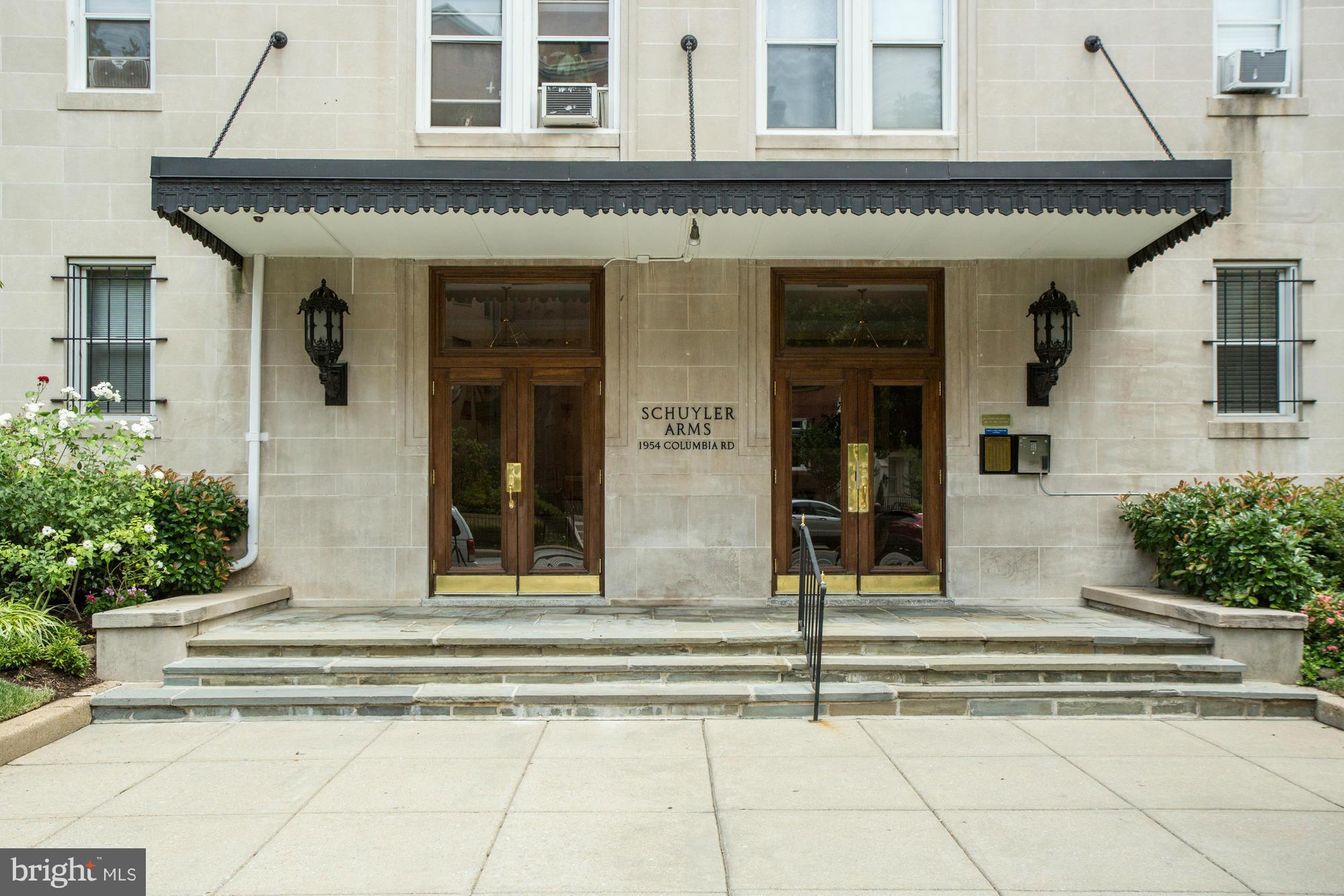 1954 Columbia Road Northwest, Unit 408 Washington, DC 20009 - Photo 2 of 12 a view of entrance of the building