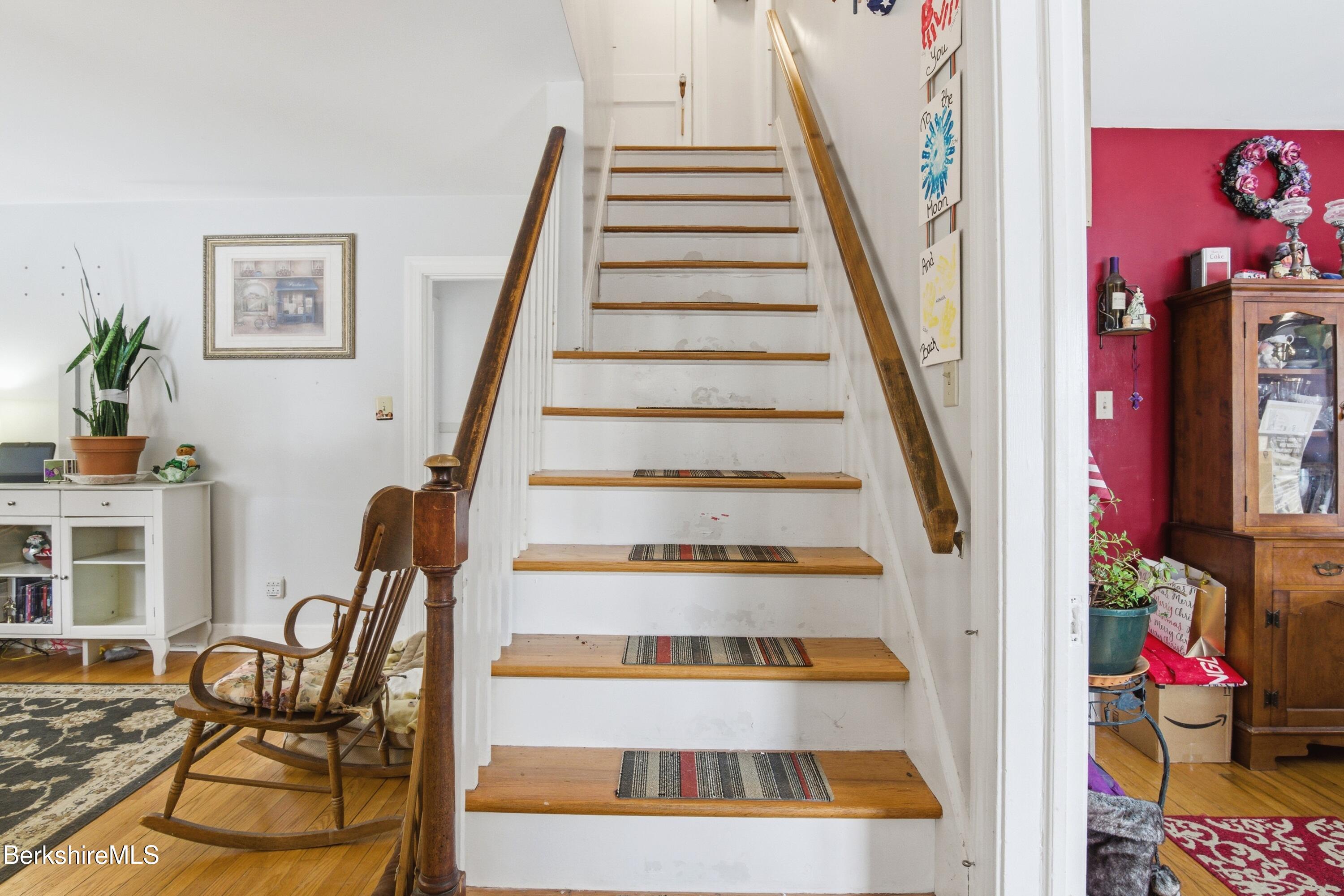 53 Edison Avenue Pittsfield, MA 01201 - Photo 17 of 45 a view of entryway with furniture and stairs