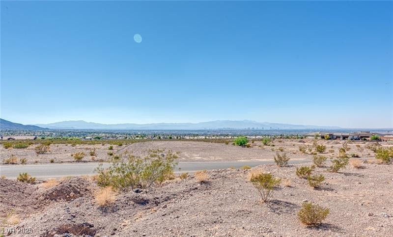 236 South Parawan Street Henderson, NV 89015 - Photo 7 of 8 View of mountain backdrop with a desert landscape