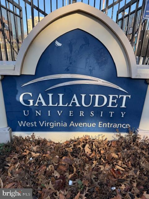 1221 Oates Street Northeast, Unit C Washington, DC 20002 - Photo 32 of 33 a sign that is on the side of a building