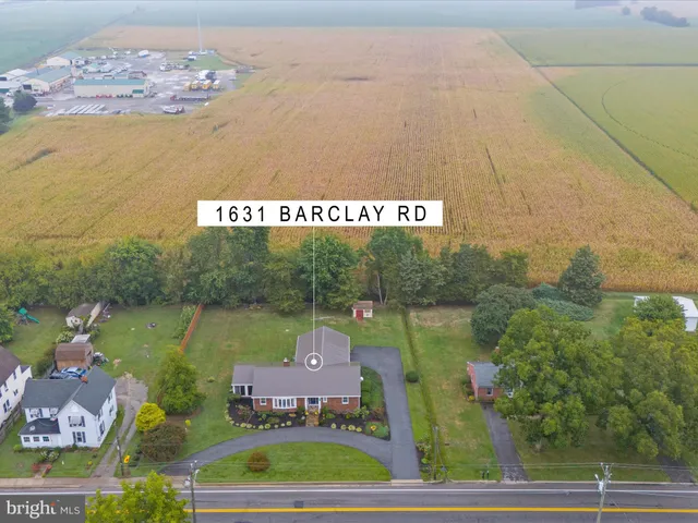 $349,500 | 1631 Barclay Road, Barclay, MD 21607