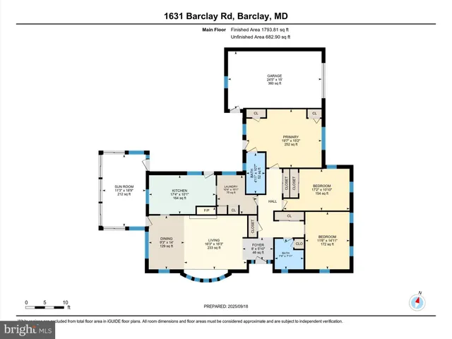 $349,500 | 1631 Barclay Road, Barclay, MD 21607