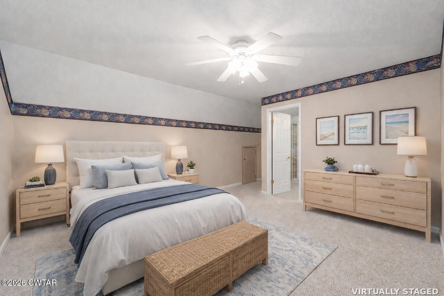 812 Pipkin Road Jackson, TN 38305 - Photo 20 of 49 Upstairs Bedroom 1 Staged