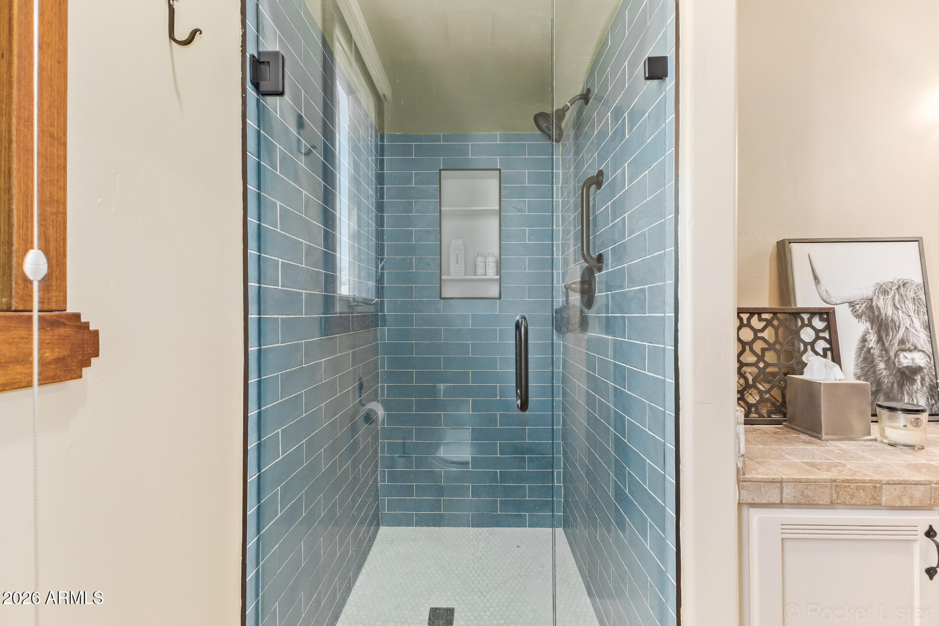 8549 East Bronco Trail Scottsdale, AZ 85255 - Photo 40 of 67 a bathroom with a shower