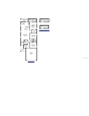 a picture of a room with a floor plan