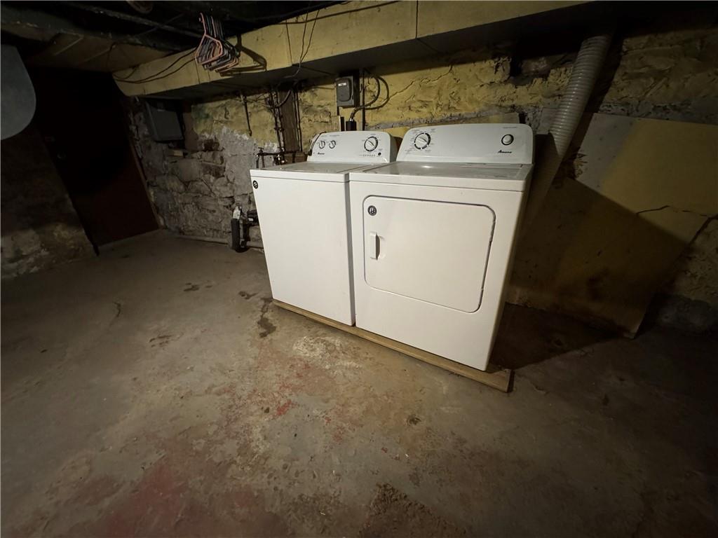 327 Rocktown Road Tarrs, PA 15688 - Photo 38 of 39 a utility room with dryer and washer
