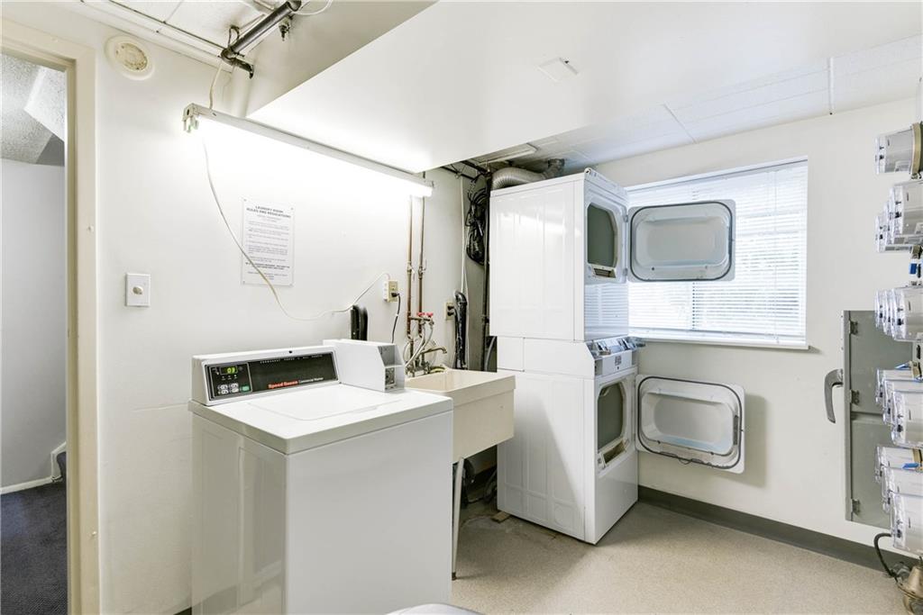 329 Ridge Point Circle, Unit 34B Bridgeville, PA 15017 - Photo 21 of 25 Laundry hookups are available in the home, or simply head downstairs to use the shared laundry room in the building.