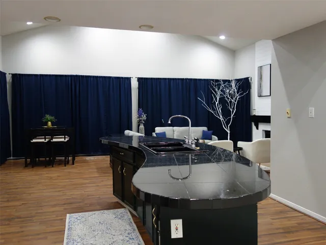 a view of a street sign