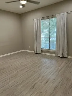 a room with a washer and dryer