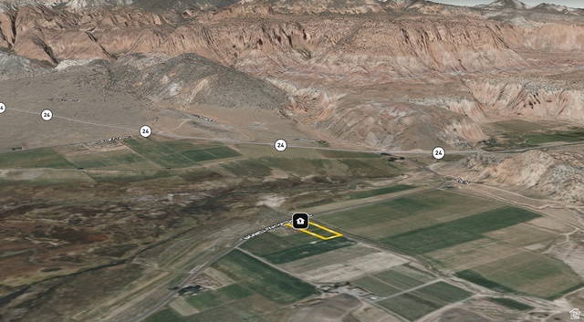 890 East Hatchery Road Bicknell, UT 84715 - Photo 42 of 48 Aerial map of property and surrounding area