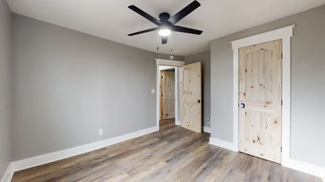 wooden floor in an empty room
