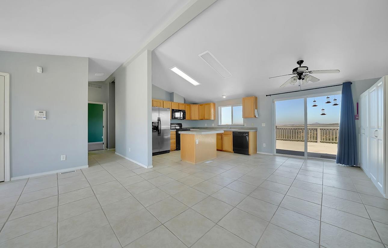 3155 Hawver Road San Andreas, CA 95249 - Photo 9 of 62 a view of a kitchen with an empty space and a window