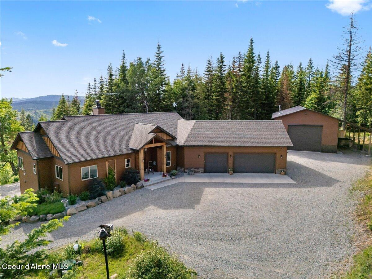 17378 North Freddi Road Rathdrum, ID 83858 - Photo 10 of 83 10-Aerial Front of Home
