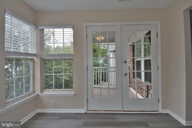 wooden floor in an empty room