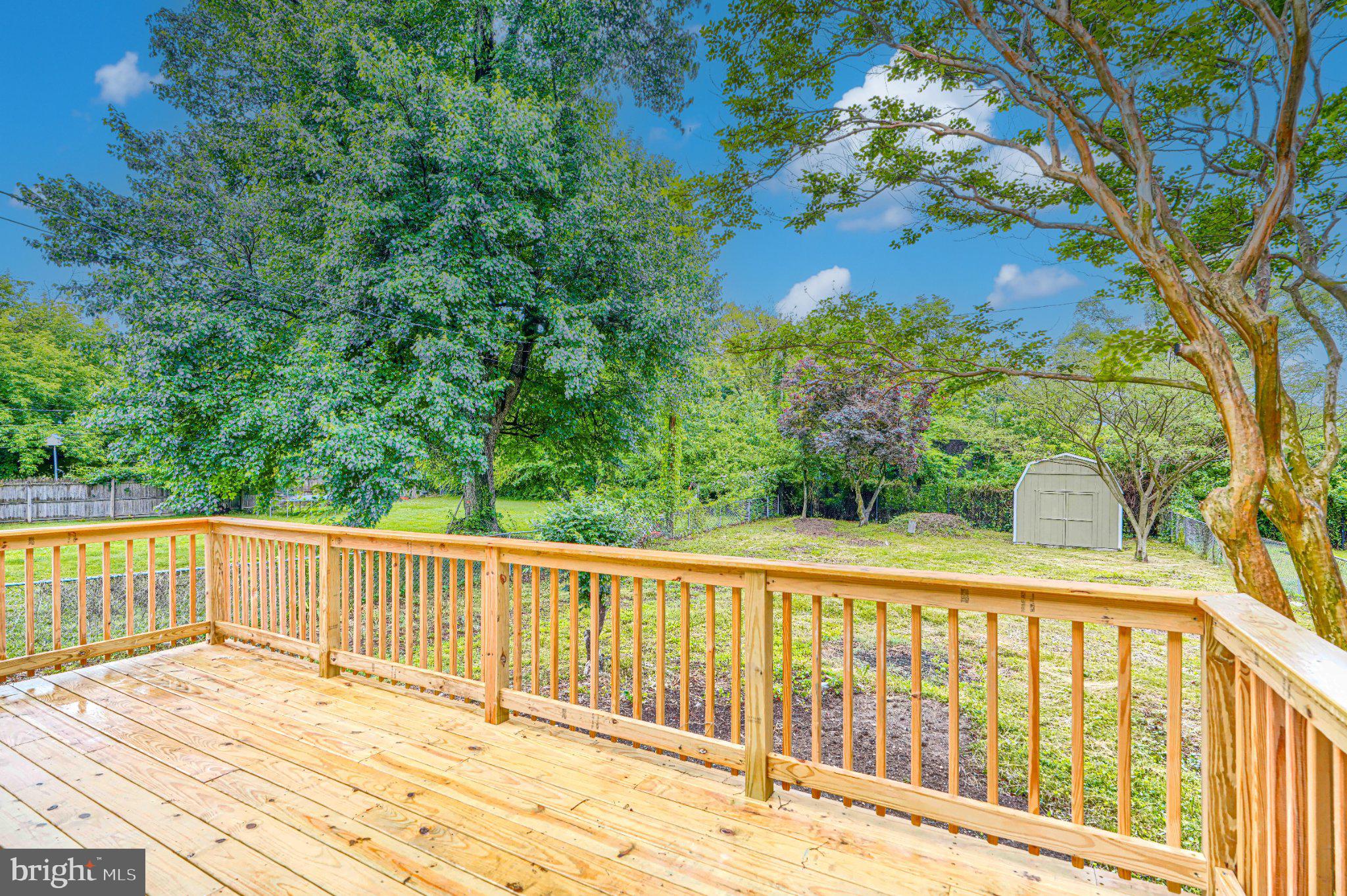 143 Rigdon Road Aberdeen, MD 21001 - Photo 50 of 57 Serene backyard retreat with lush greenery.