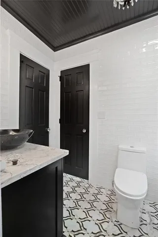 a view of a balcony with outdoor space