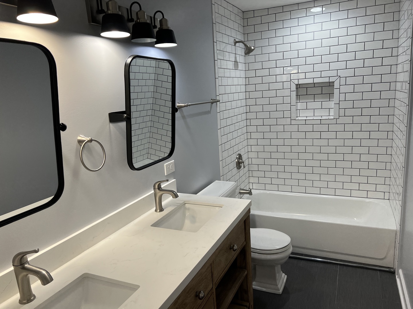 5S511 Radcliff Road Naperville, IL 60563 - Photo 6 of 13 a bathroom with a sink a toilet and shower