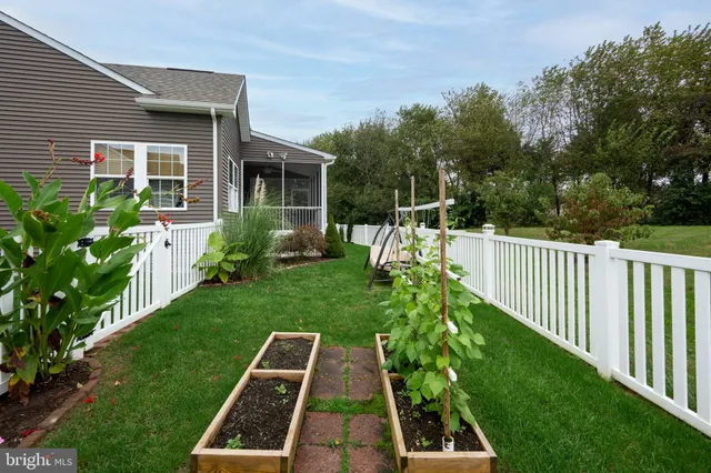 an aerial view of residential houses with outdoor space and lake view