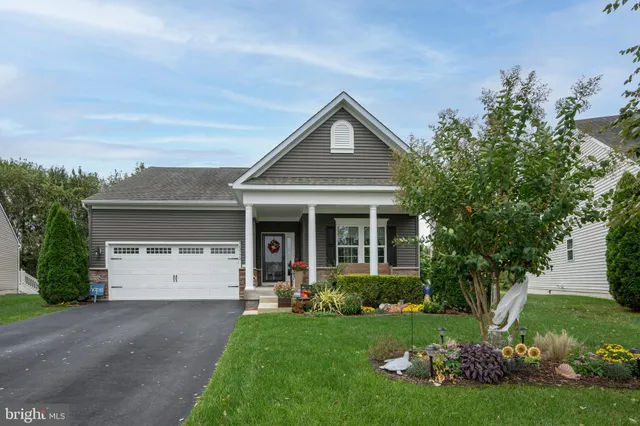 a view of a house with potted plants