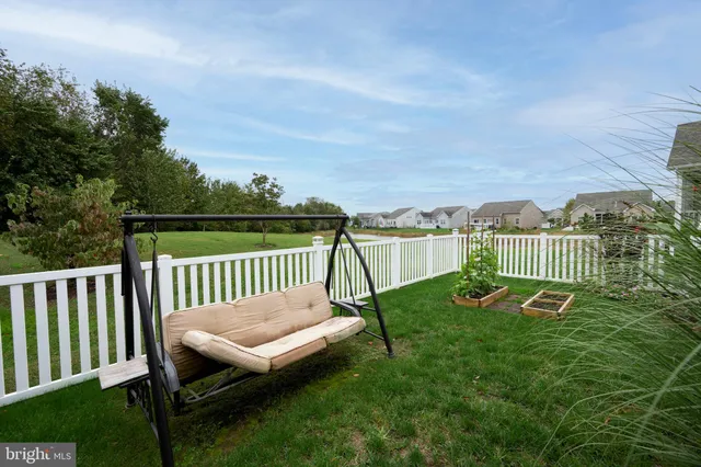 a view of a park with slide