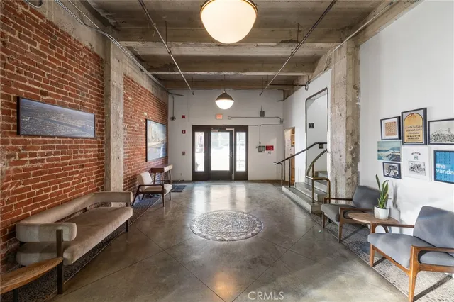 a view of a building with a street