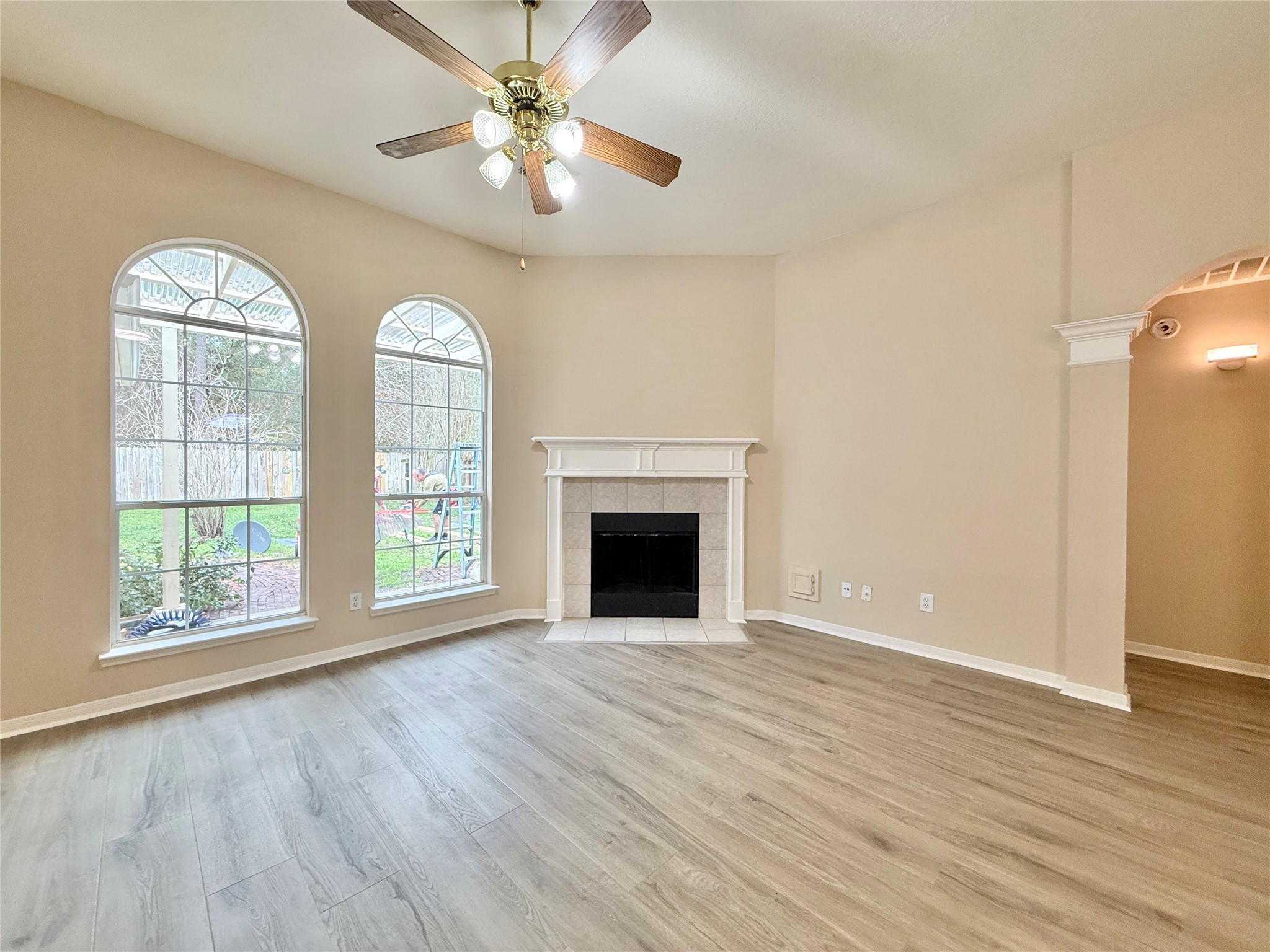 25335 Rayford Crest Drive Spring, TX 77386 - Photo 22 of 44 Love this gas-log fireplace