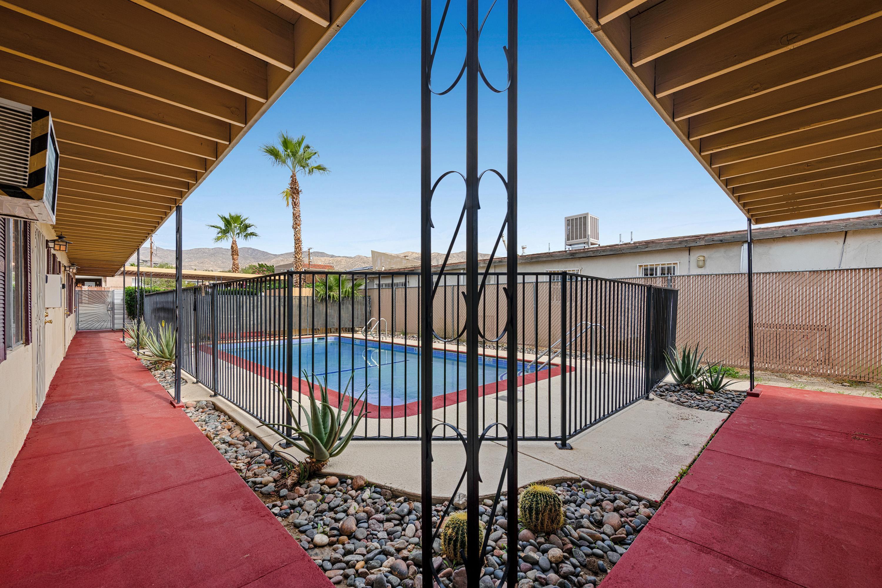 66665 First Street Desert Hot Springs, CA 92240 - Photo 15 of 35 a view of a balcony with staircase
