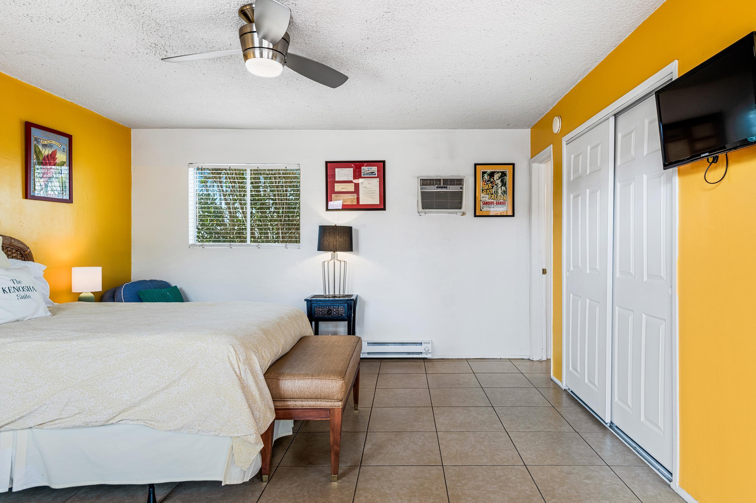 66665 First Street Desert Hot Springs, CA 92240 - Photo 19 of 35 a living room with furniture and a flat screen tv