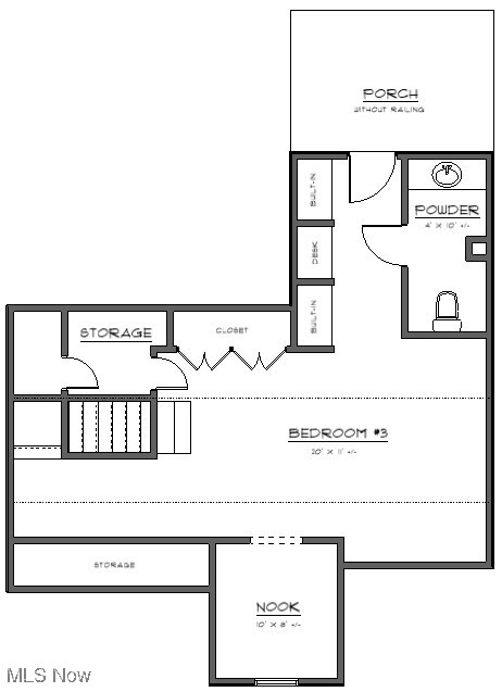 31910 Pendley Road Willowick, OH 44095 - Photo 34 of 34 2nd Floor Plan: For Illustrative Purposes Only. Deemed Reliable, But Not Guaranteed.
