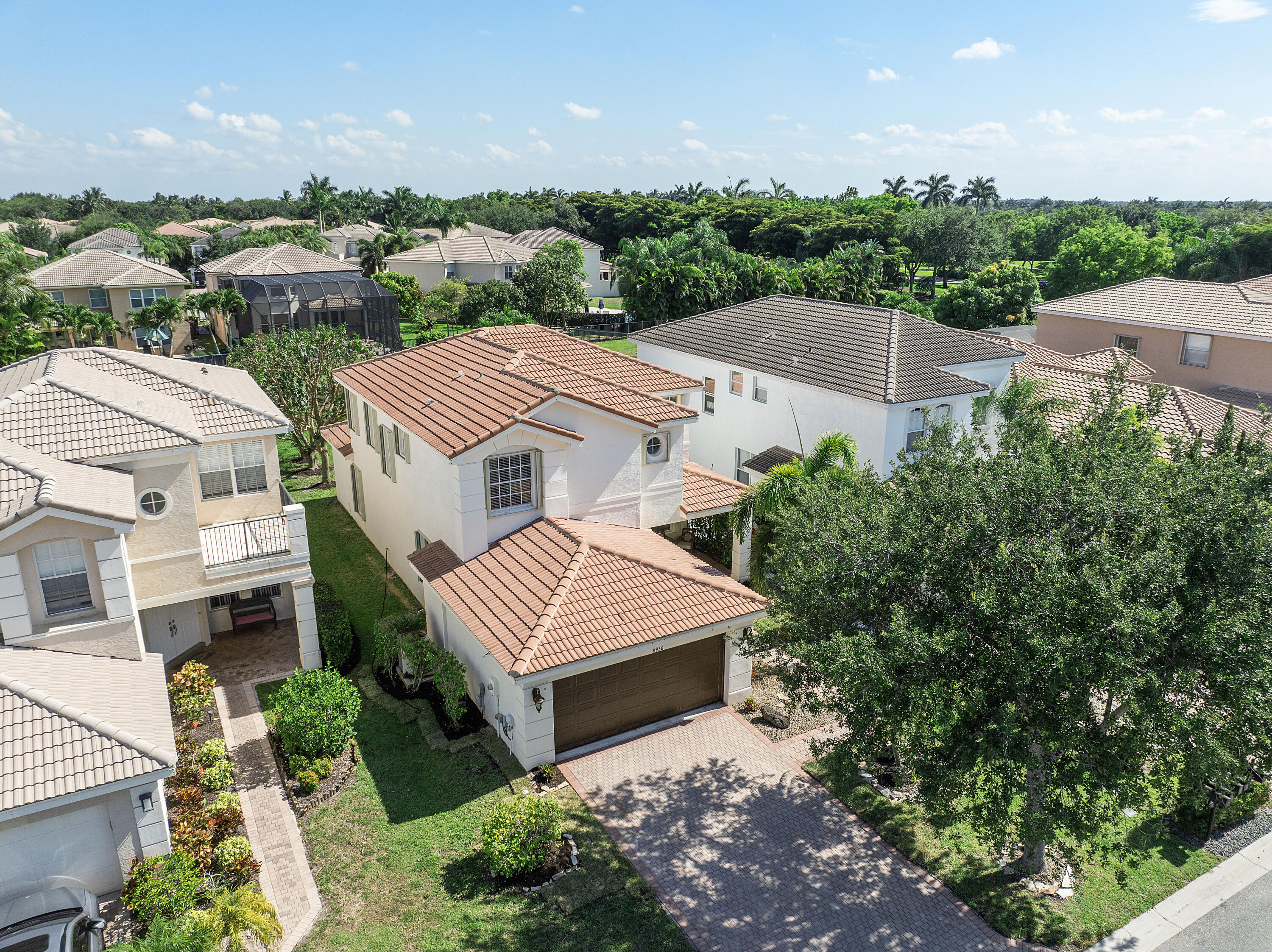 8936 Chestnut Ridge Way Boynton Beach, FL 33473 - Photo 3 of 50 Exterior Front Aerial Low SW 003