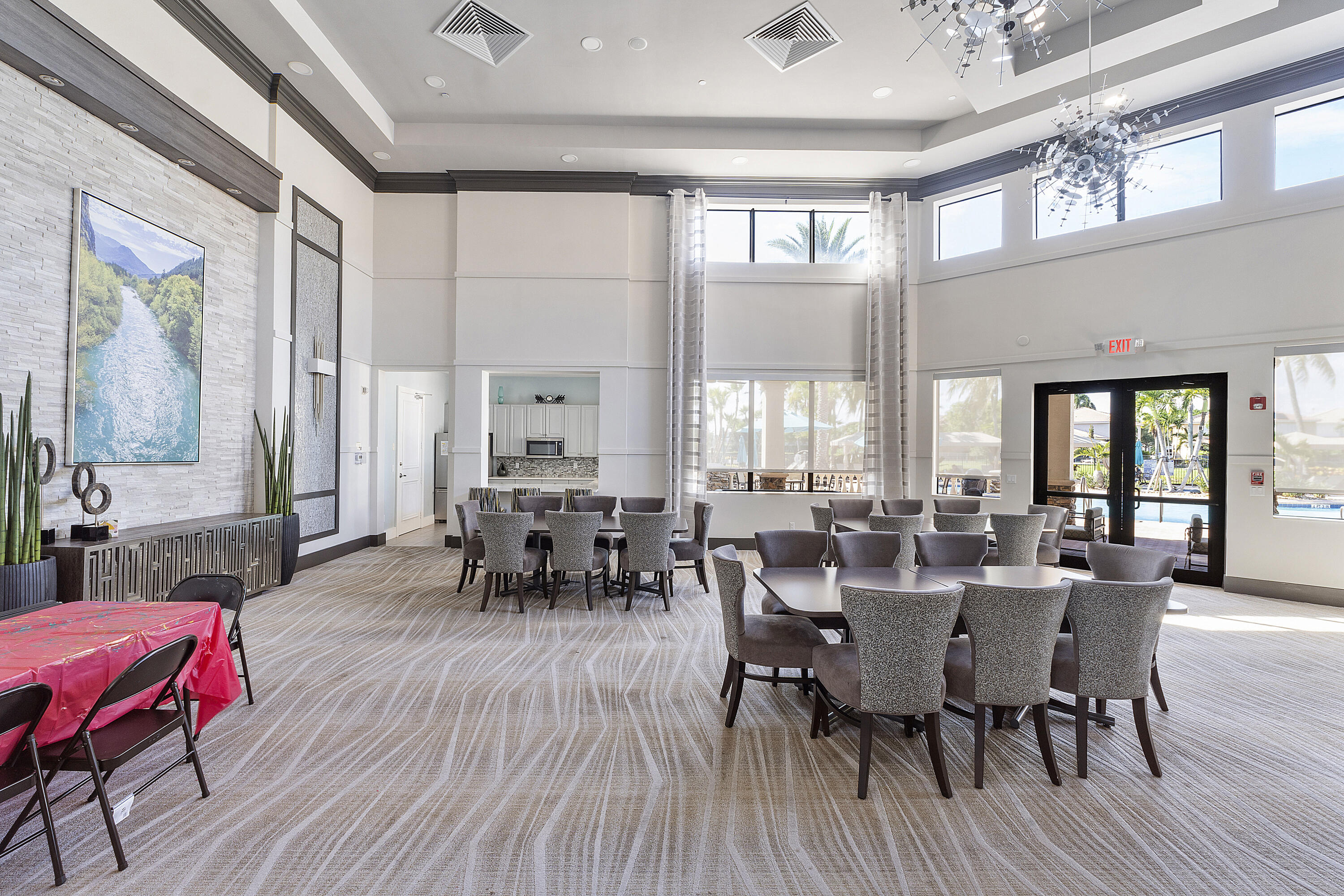 8936 Chestnut Ridge Way Boynton Beach, FL 33473 - Photo 41 of 50 Clubhouse social hall and demo kitchen