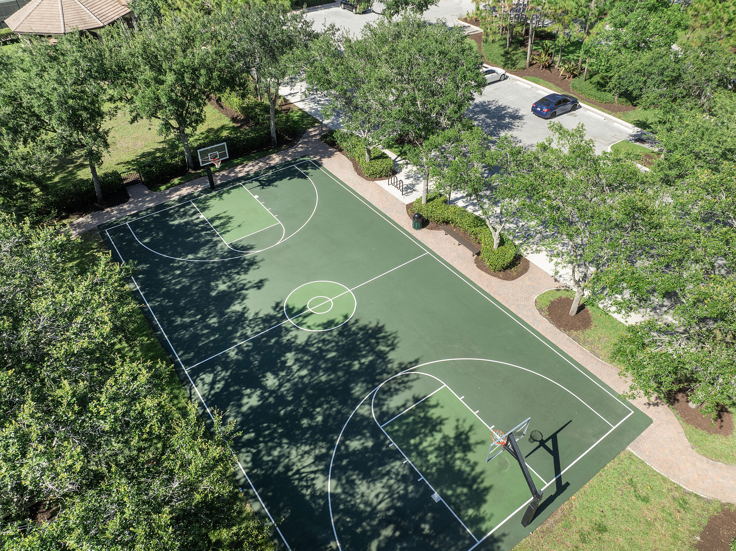 8936 Chestnut Ridge Way Boynton Beach, FL 33473 - Photo 44 of 50 Aerial Low Full court basketball at CL C