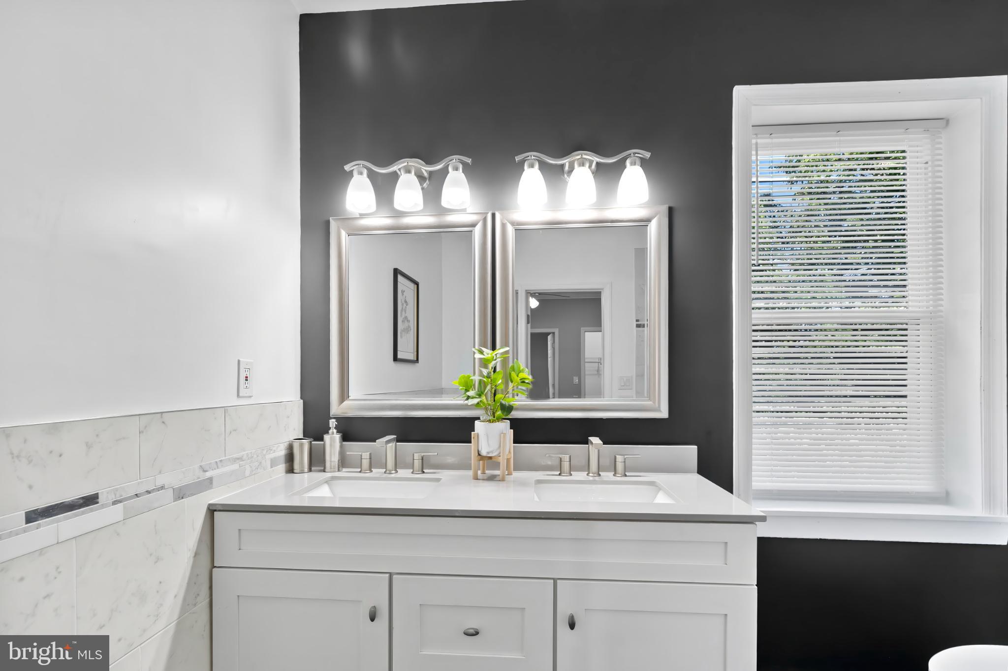 1330 Aisquith Street Baltimore, MD 21202 - Photo 22 of 47 a bathroom with a sink and a mirror