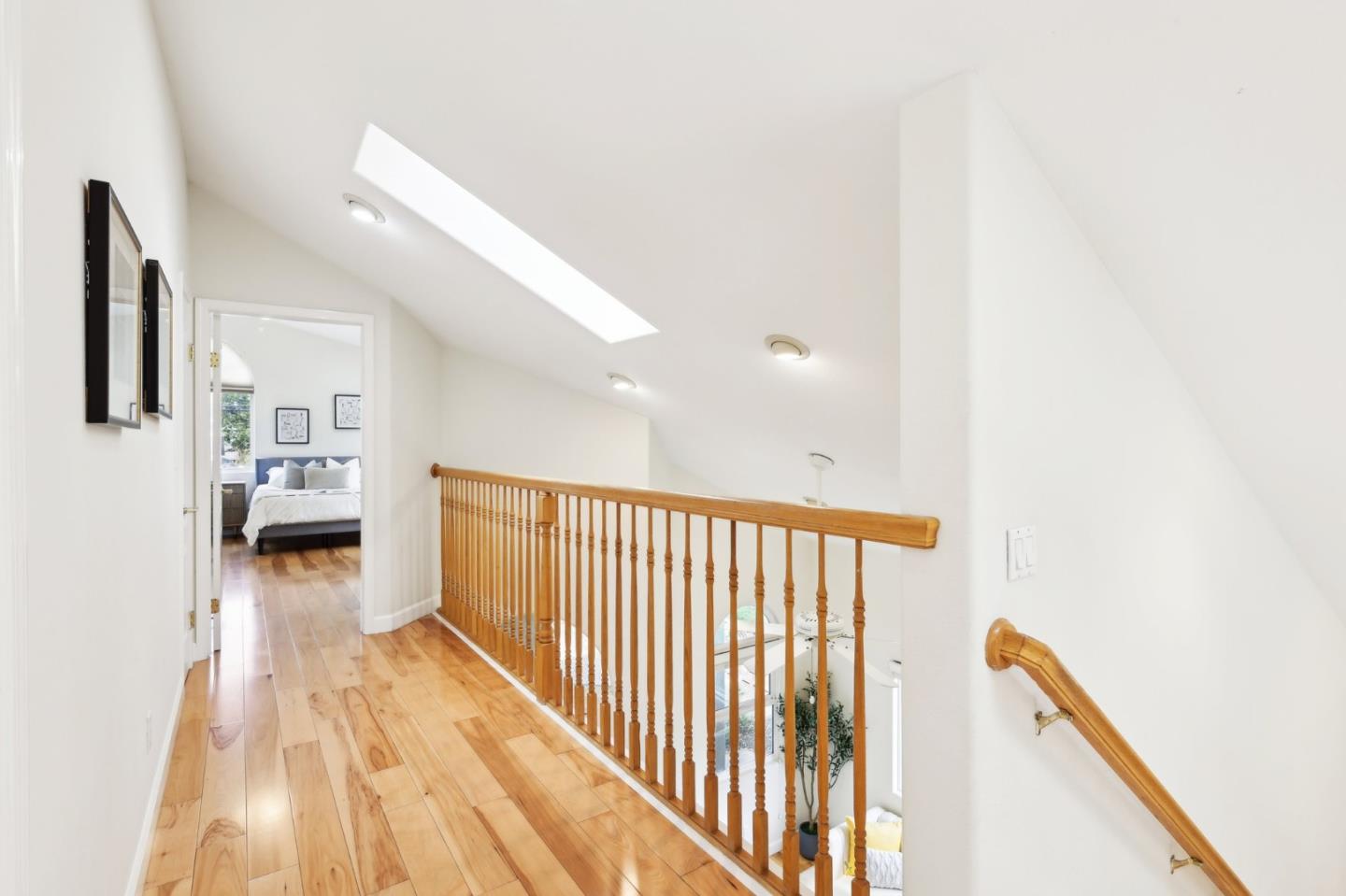 731 Calderon Avenue Mountain View, CA 94041 - Photo 31 of 55 a view of a hallway with wooden floor