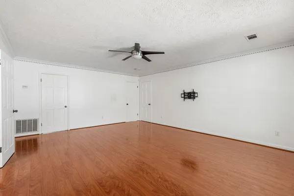 wooden floor in an empty room